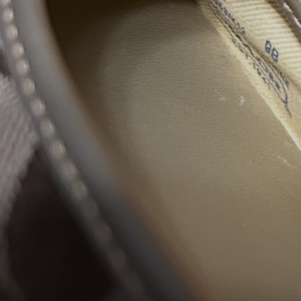 Coach Women's Tan and Silver Loafers - Picture 5 of 6